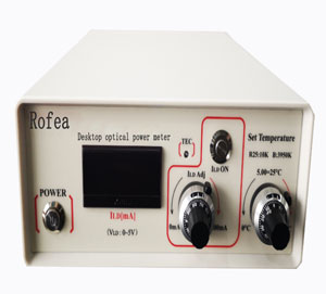 ROF-OPM series optical test equipment Desktop optical power meter